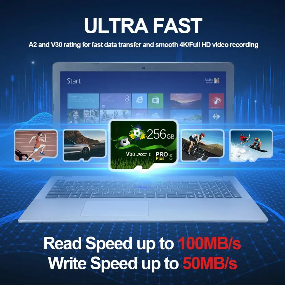 High Speed Micro TF SD Card 512GB 256GB 128GB 64GB 32GB SD/TF Flash Memory Card Waterproof UHS-I SD Card For Camera Phone Drone - Image 3